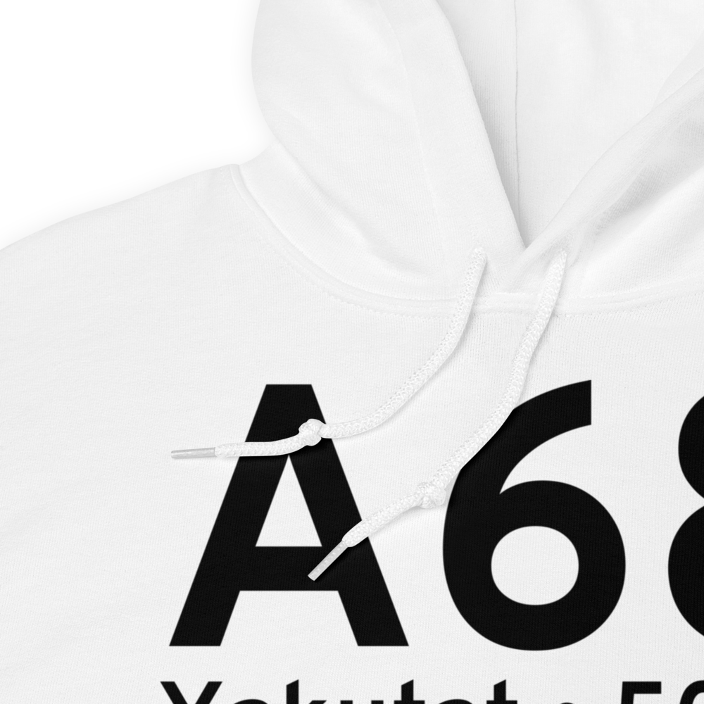 Yakutat (A68) Airport Hoodie Sweatshirt 