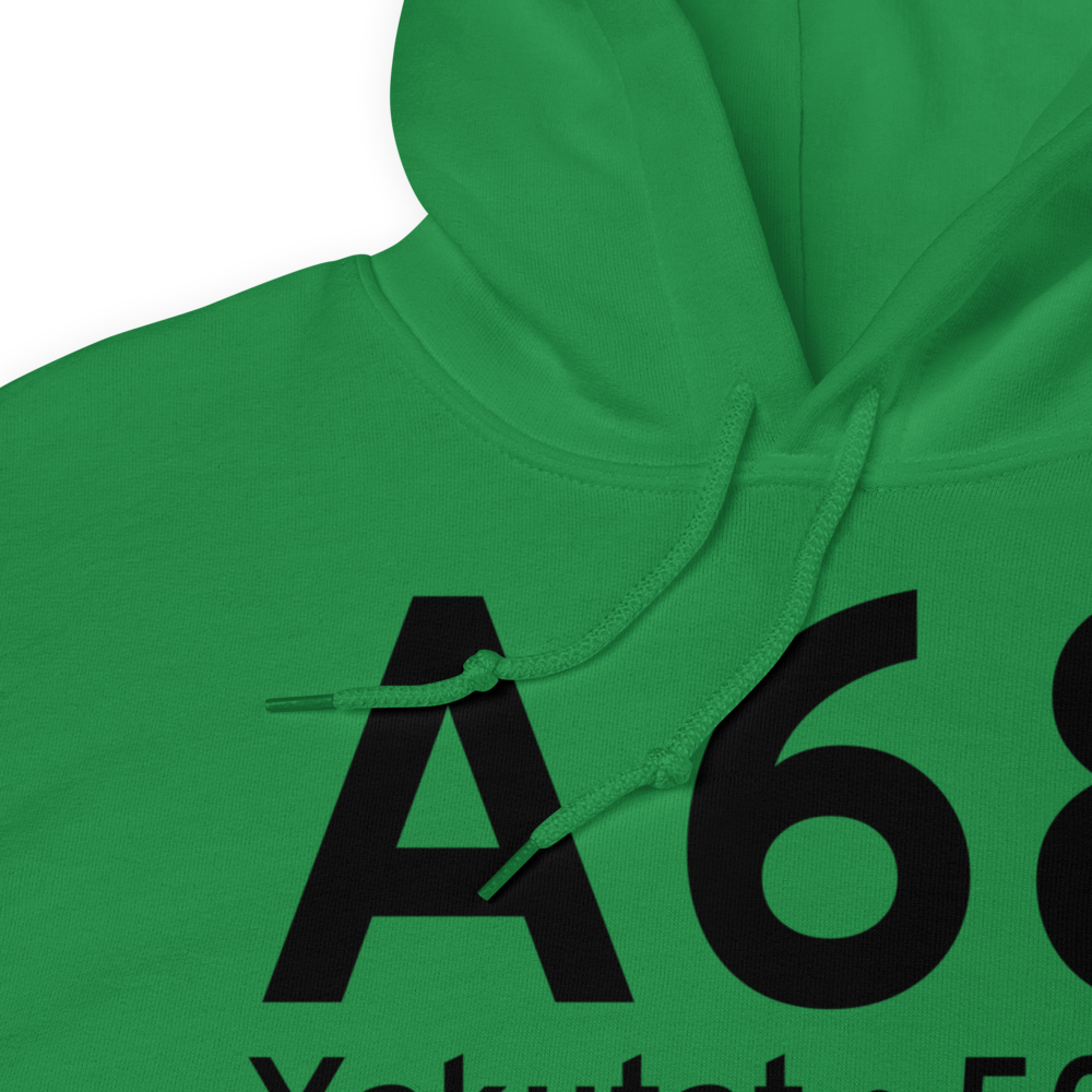 Yakutat (A68) Airport Hoodie Sweatshirt 