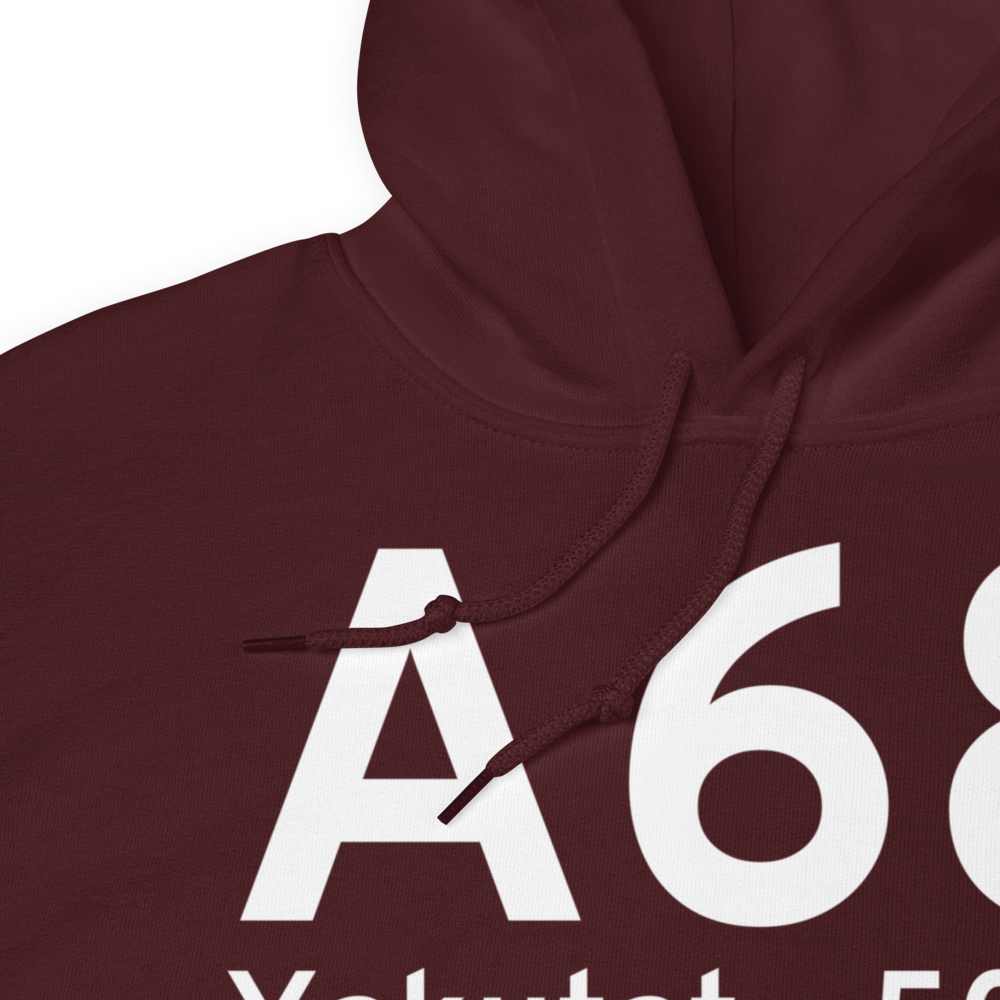 Yakutat (A68) Airport Hoodie Sweatshirt 