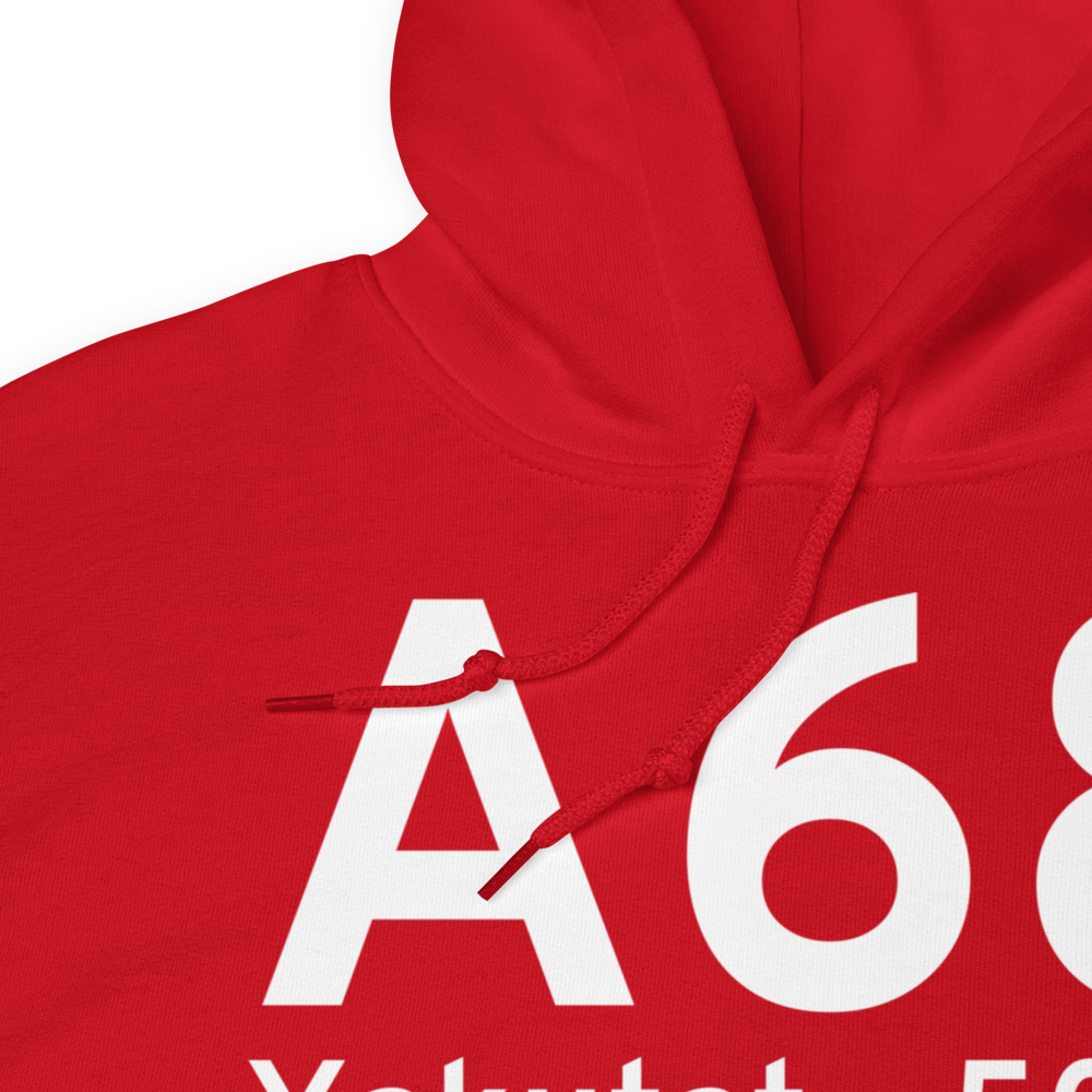 Yakutat (A68) Airport Hoodie Sweatshirt 
