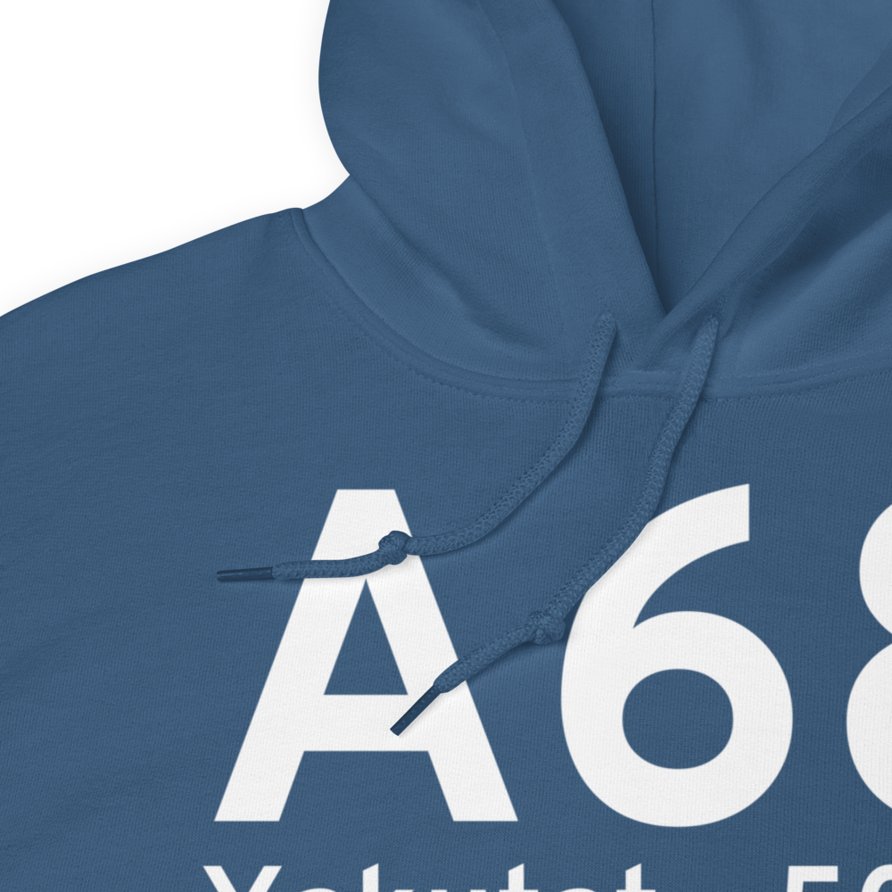 Yakutat (A68) Airport Hoodie Sweatshirt 