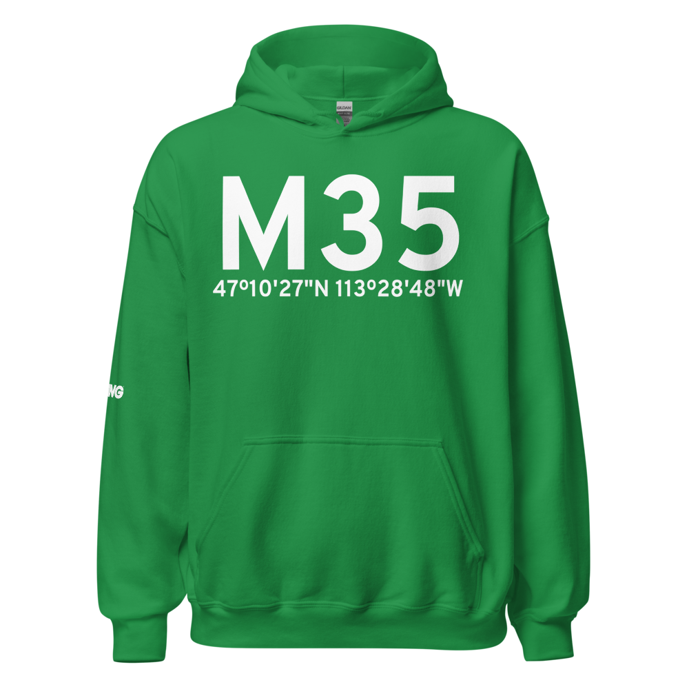 Seeley Lake (M35) Airport Hoodie Sweatshirt 