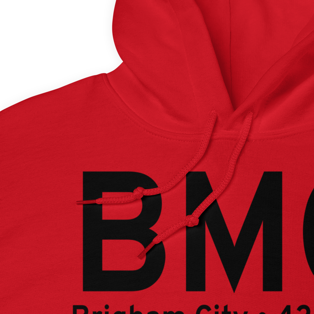 Brigham City (KBMC) Airport Hoodie Sweatshirt 