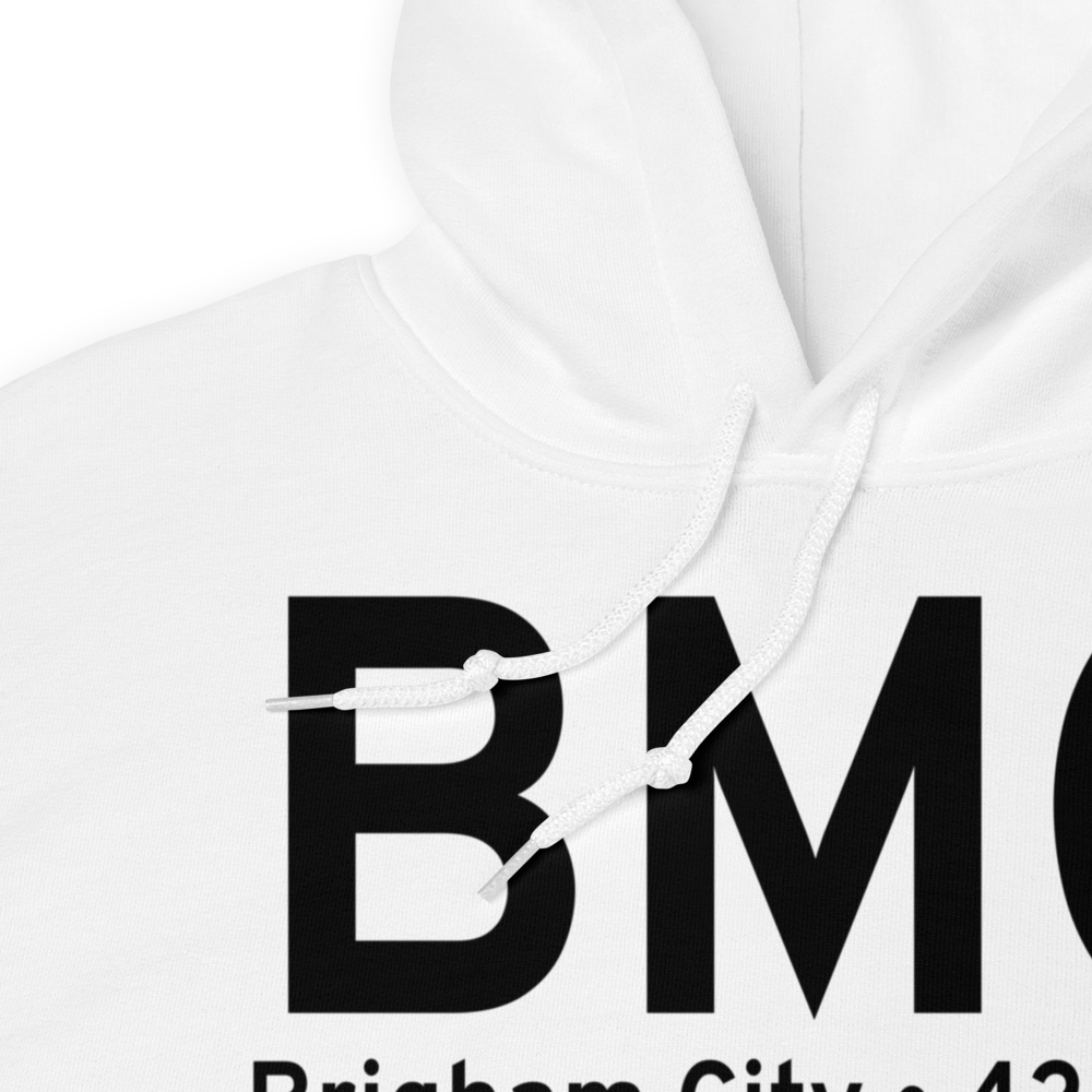 Brigham City (KBMC) Airport Hoodie Sweatshirt 