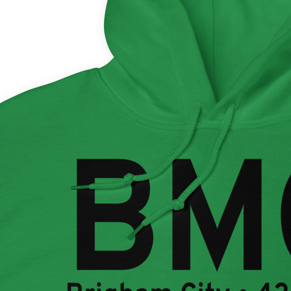 Brigham City (KBMC) Airport Hoodie Sweatshirt 