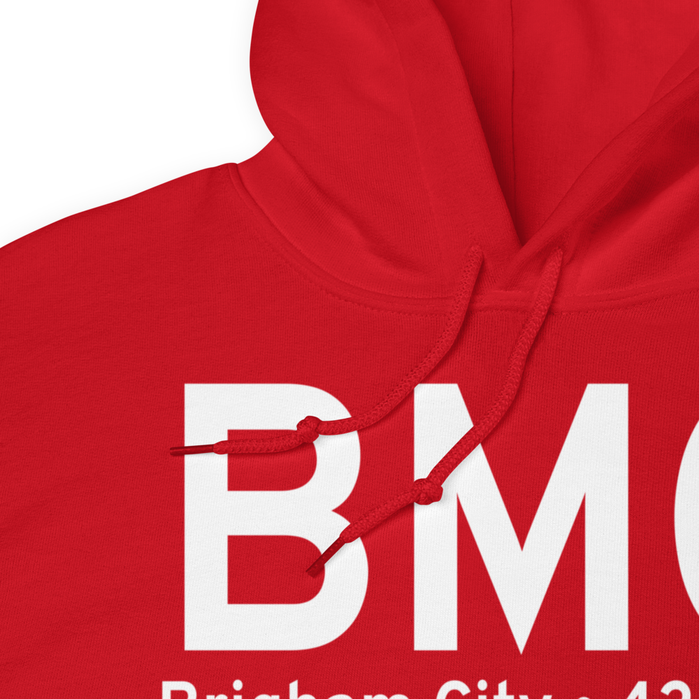Brigham City (KBMC) Airport Hoodie Sweatshirt 