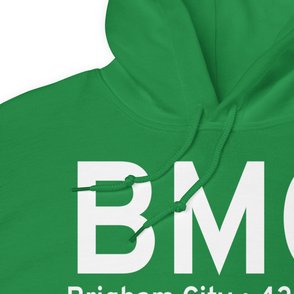 Brigham City (KBMC) Airport Hoodie Sweatshirt 