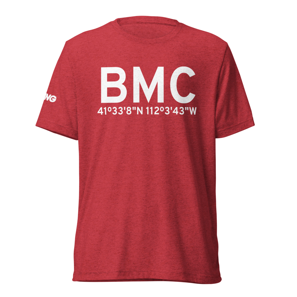 Brigham City (KBMC) Airport Tri-blend T-Shirt 
