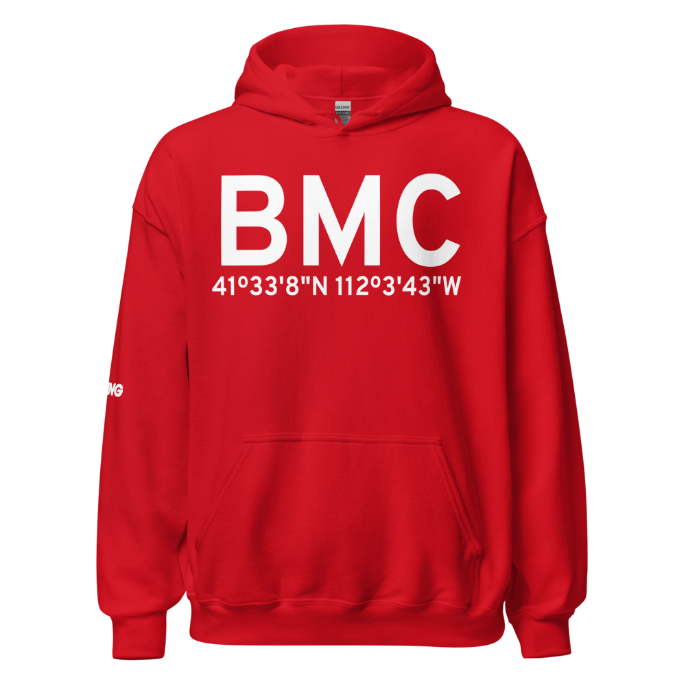 Brigham City (KBMC) Airport Hoodie Sweatshirt 