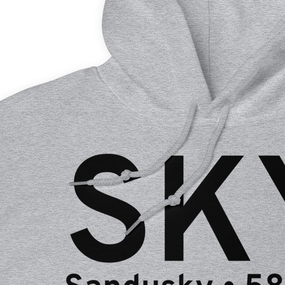 Sandusky (KSKY) Airport Hoodie Sweatshirt 