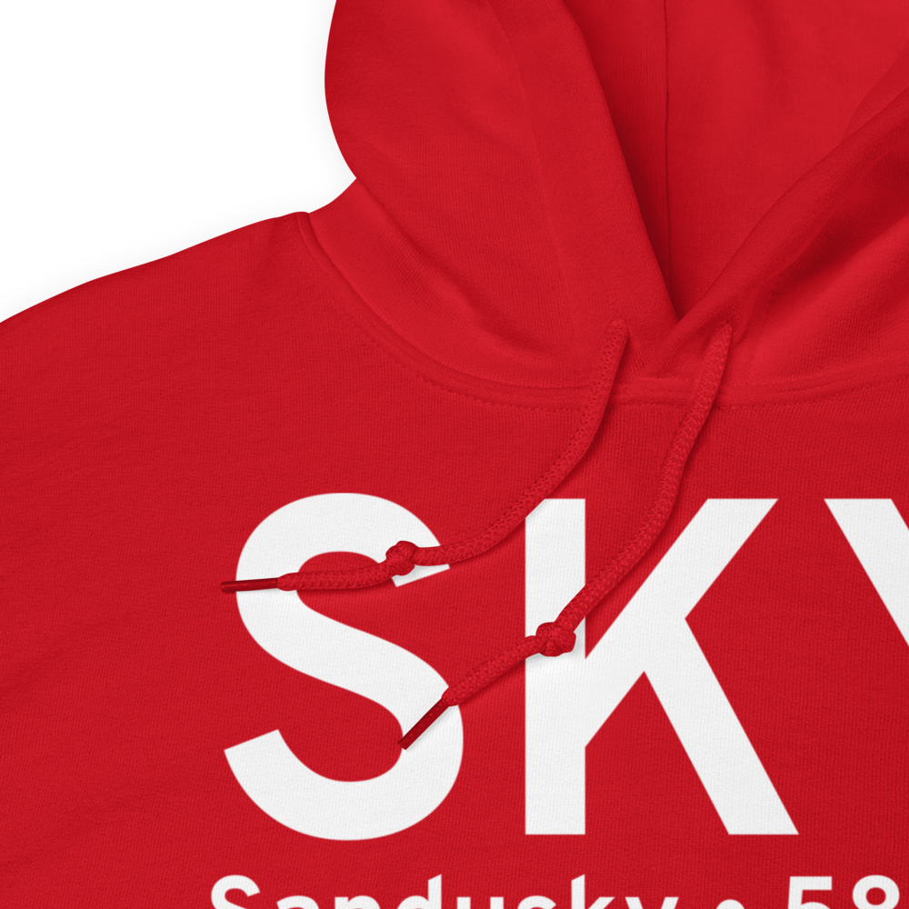 Sandusky (KSKY) Airport Hoodie Sweatshirt 