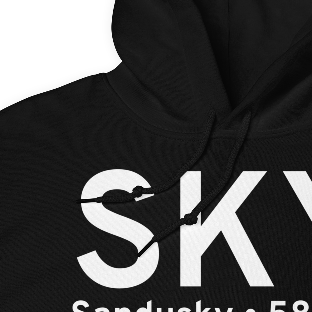 Sandusky (KSKY) Airport Hoodie Sweatshirt 