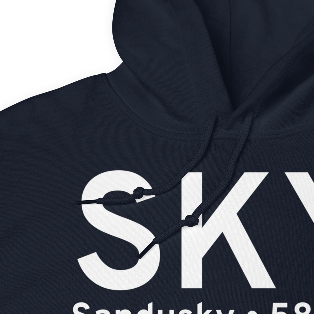 Sandusky (KSKY) Airport Hoodie Sweatshirt 