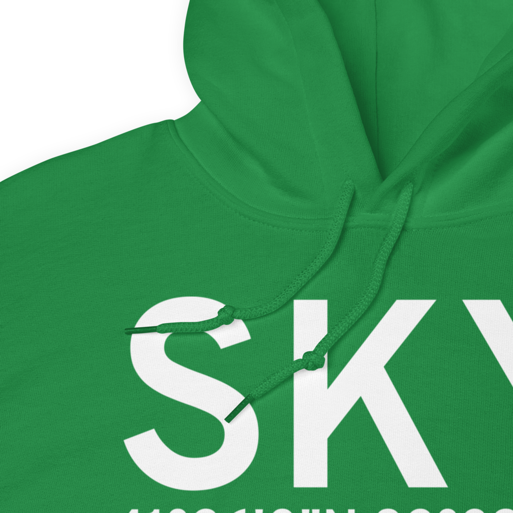 Sandusky (KSKY) Airport Hoodie Sweatshirt 