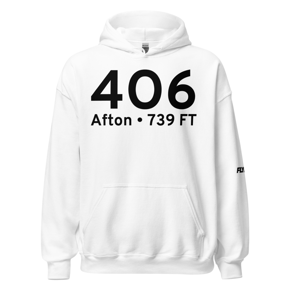 Afton (4O6) Airport Hoodie Sweatshirt 