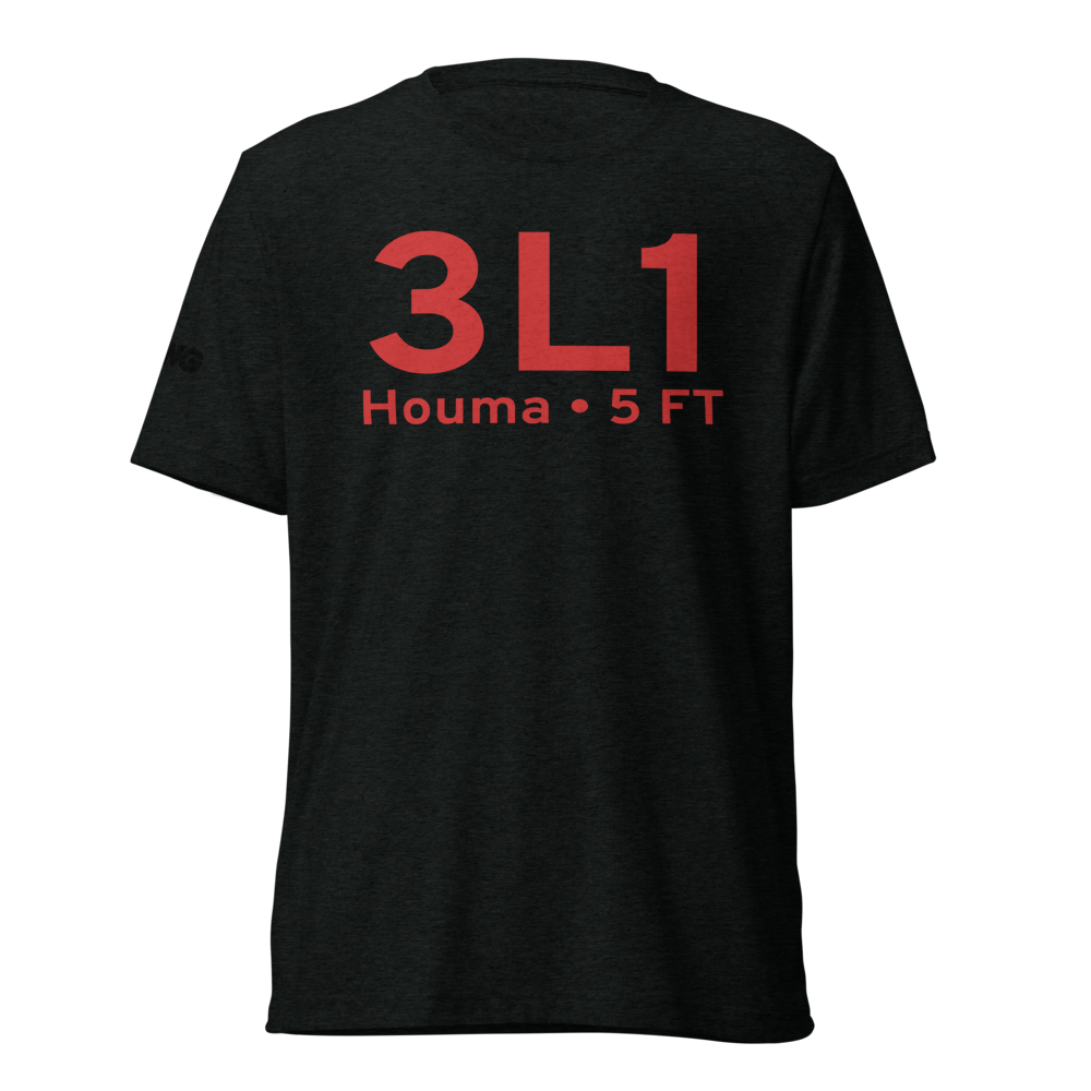 Houma (3L1) Airport Tri-blend T-Shirt 
