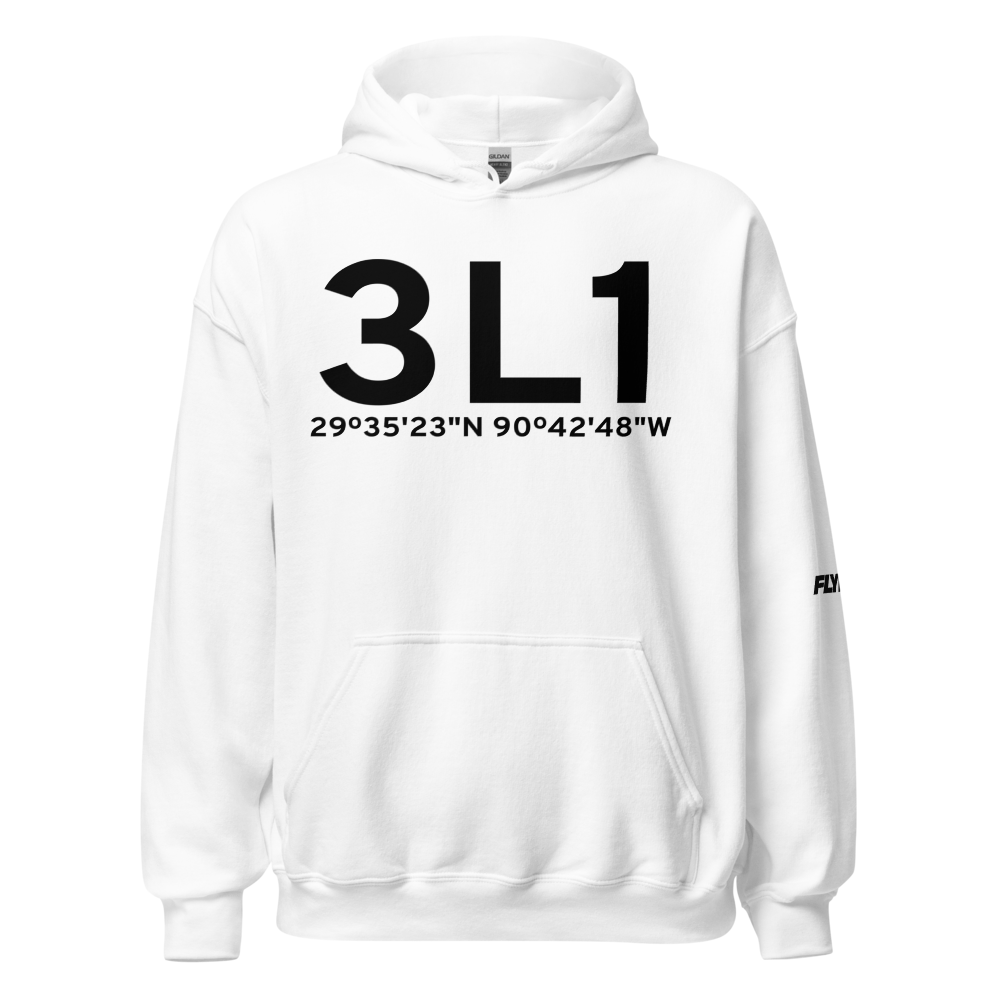 Houma (3L1) Airport Hoodie Sweatshirt 