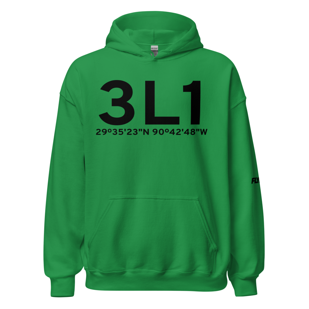 Houma (3L1) Airport Hoodie Sweatshirt 