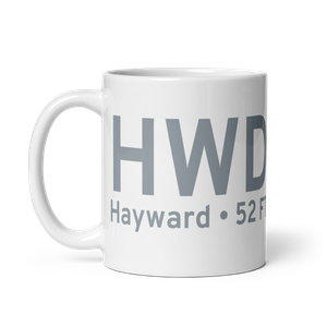 Hayward (KHWD) Airport Mug
