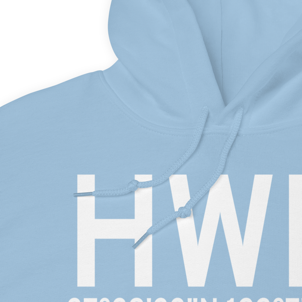 Hayward (KHWD) Airport Hoodie Sweatshirt 