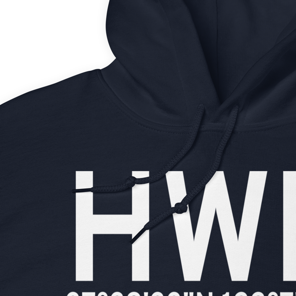 Hayward (KHWD) Airport Hoodie Sweatshirt 