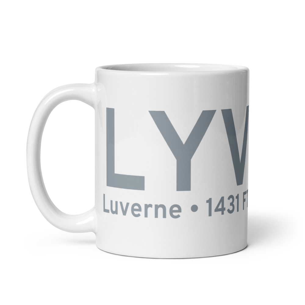 Luverne (KLYV) Airport Mug 