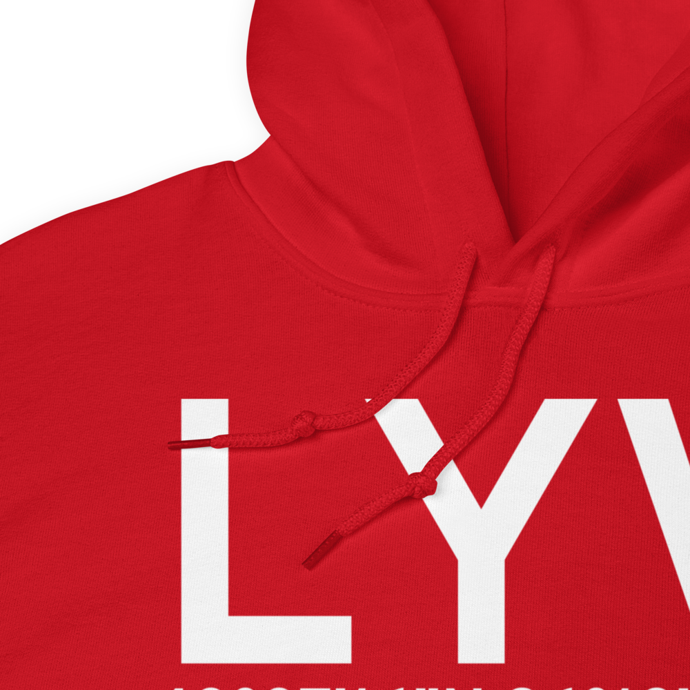 Luverne (KLYV) Airport Hoodie Sweatshirt 