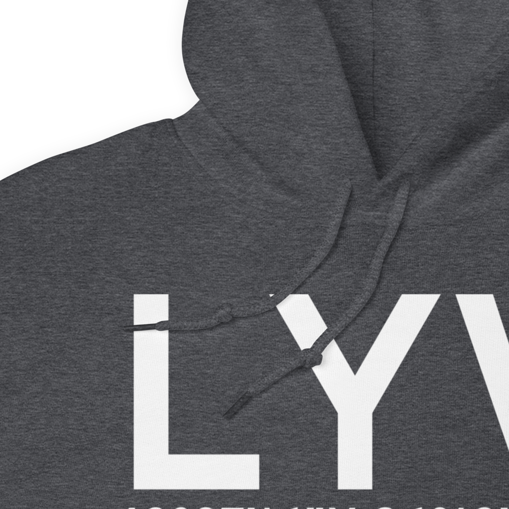 Luverne (KLYV) Airport Hoodie Sweatshirt 
