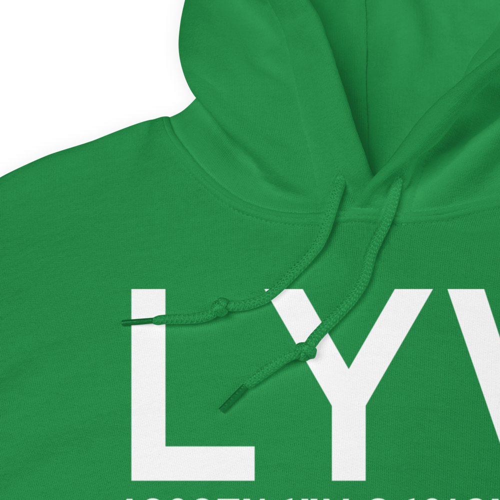Luverne (KLYV) Airport Hoodie Sweatshirt 