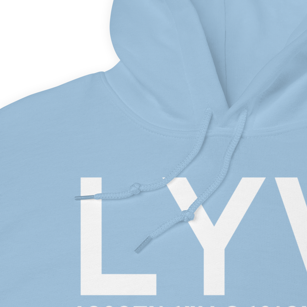 Luverne (KLYV) Airport Hoodie Sweatshirt 