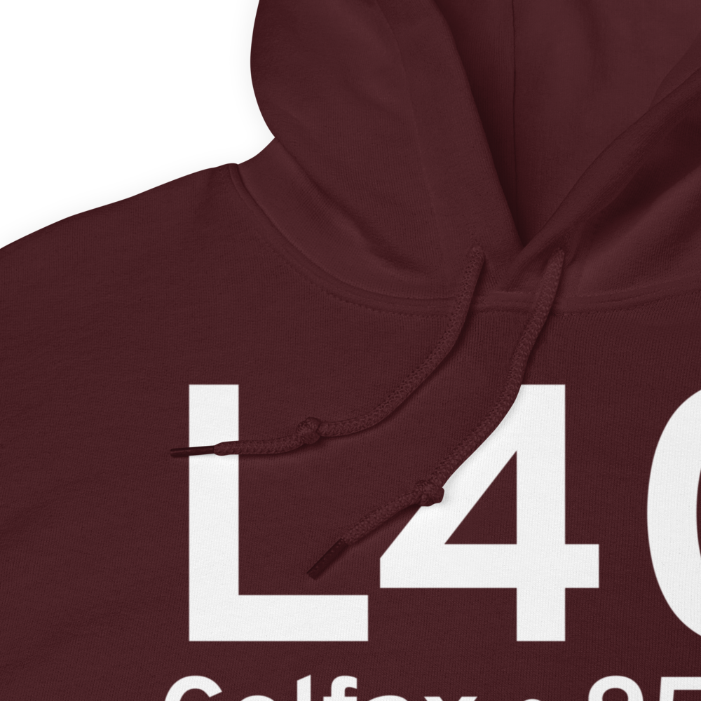 Colfax (L40) Airport Hoodie Sweatshirt 