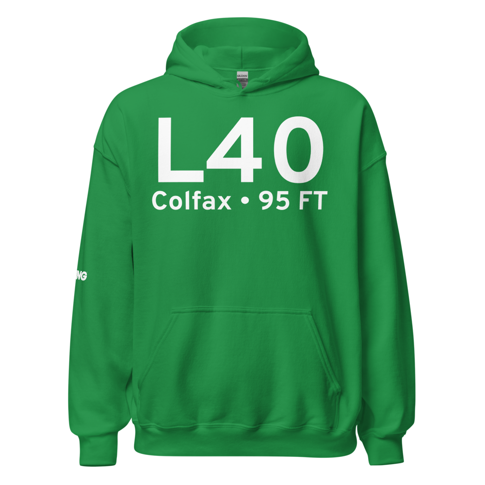 Colfax (L40) Airport Hoodie Sweatshirt 