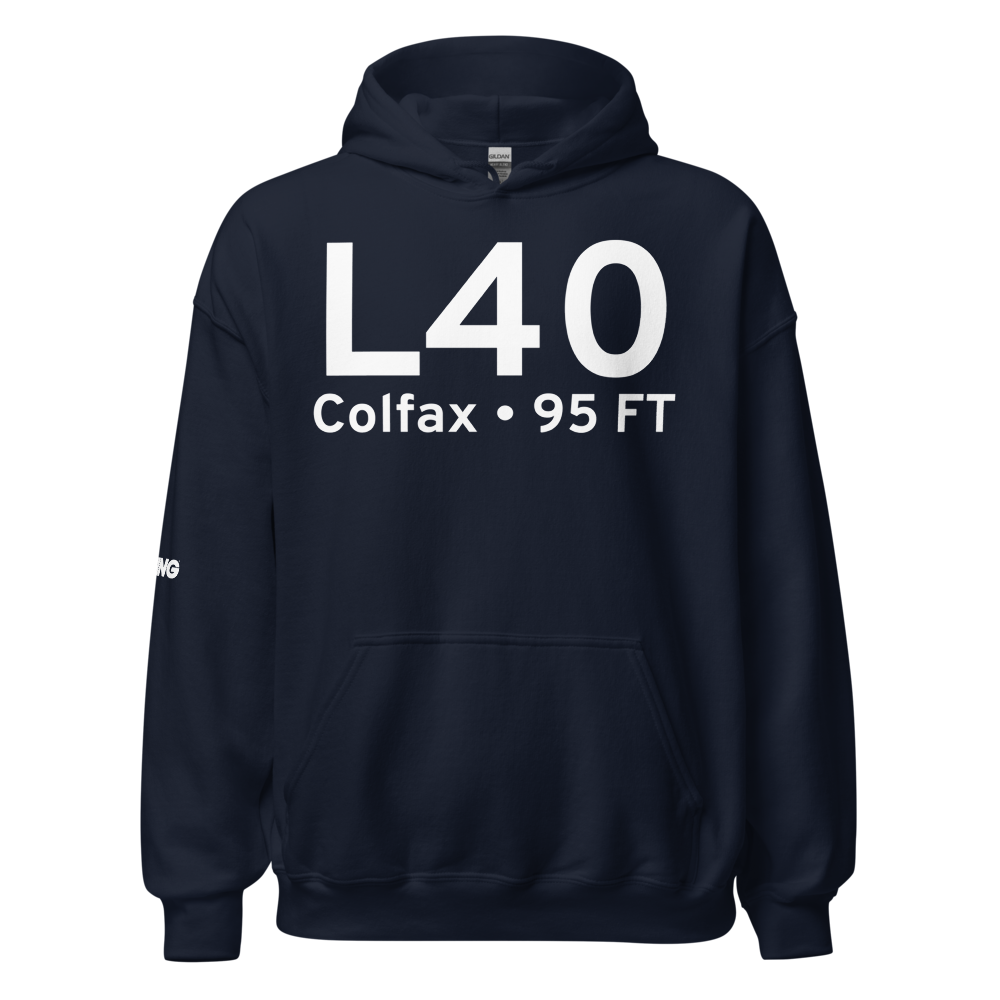 Colfax (L40) Airport Hoodie Sweatshirt 