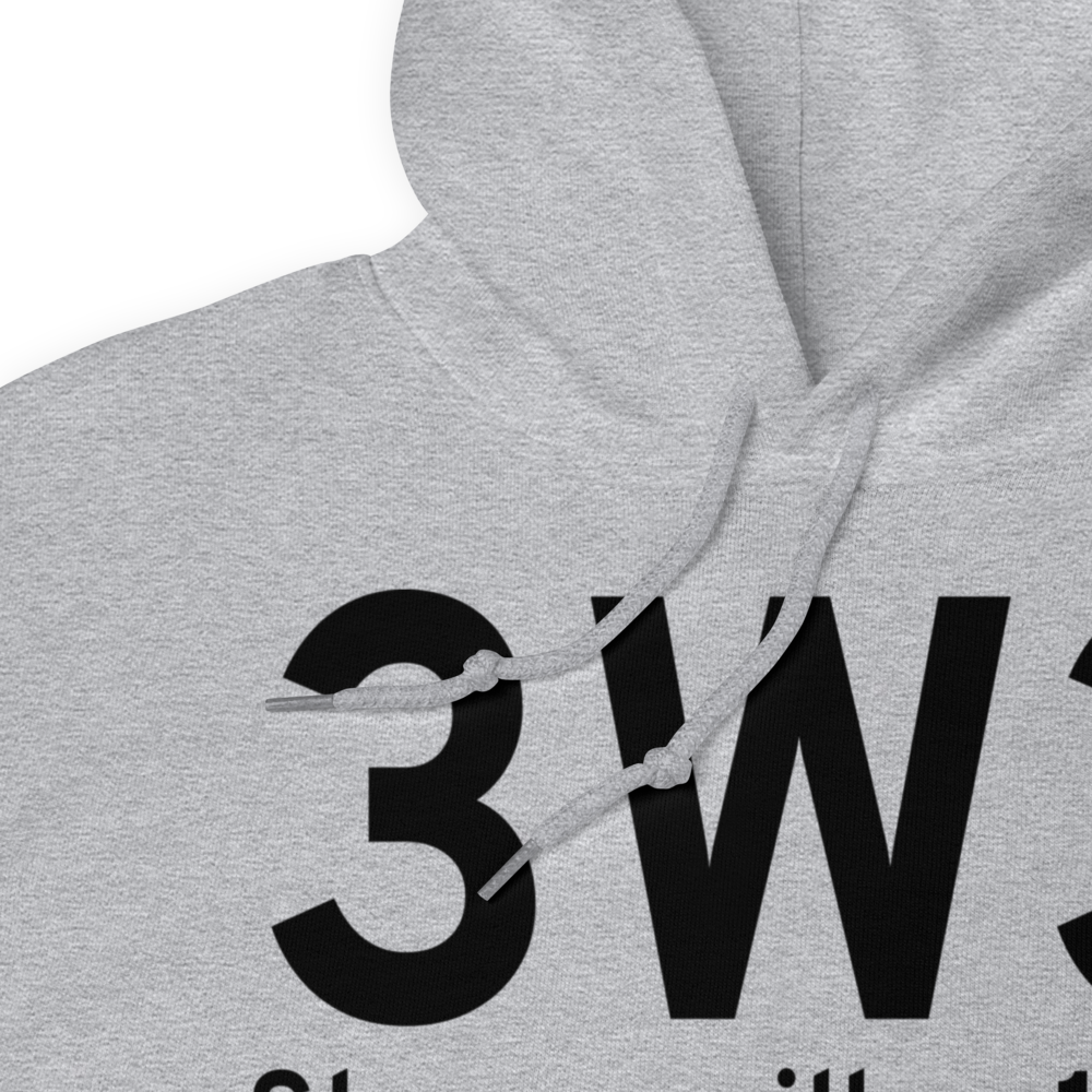 Stevensville (3W3) Airport Hoodie Sweatshirt 