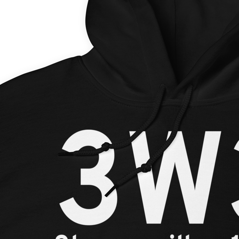Stevensville (3W3) Airport Hoodie Sweatshirt 