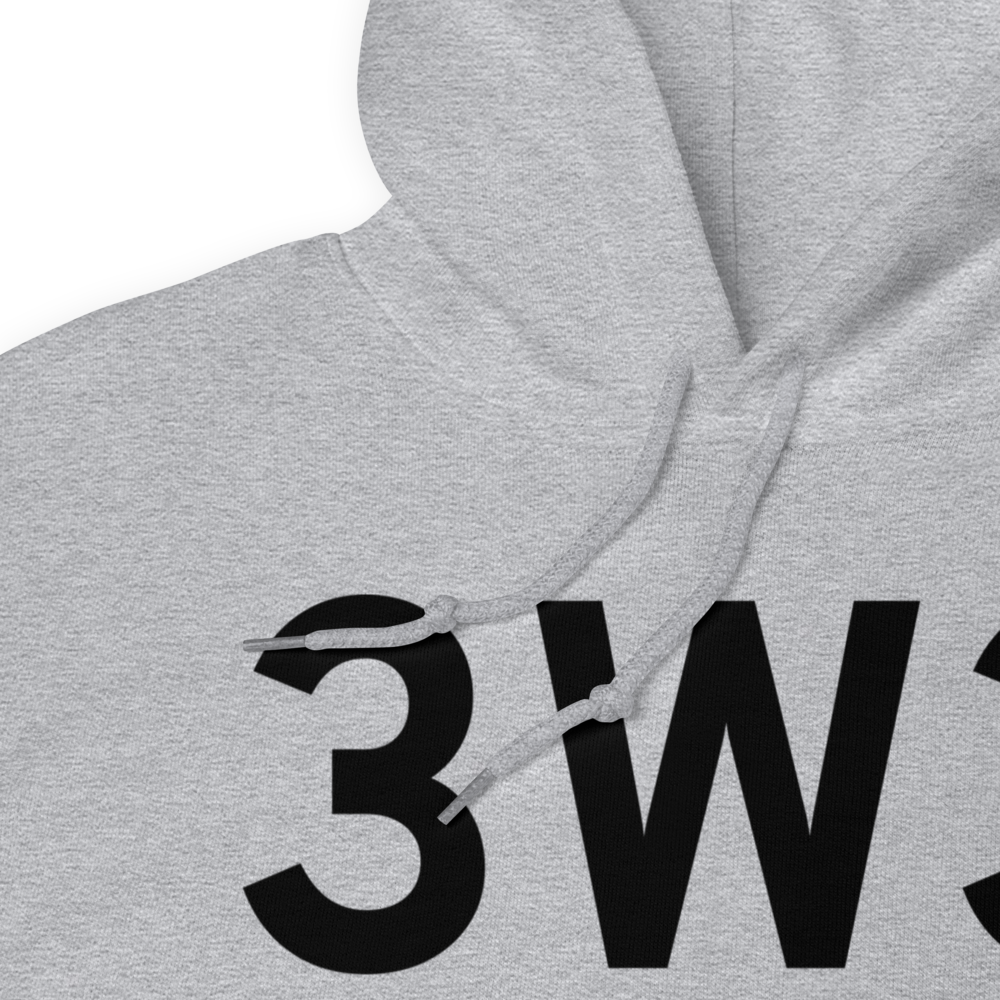 Stevensville (3W3) Airport Hoodie Sweatshirt 