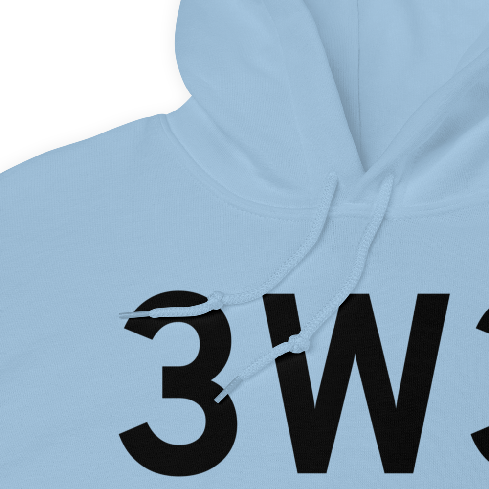 Stevensville (3W3) Airport Hoodie Sweatshirt 