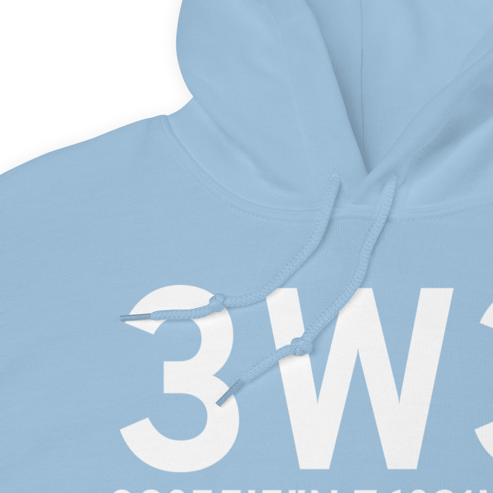 Stevensville (3W3) Airport Hoodie Sweatshirt 