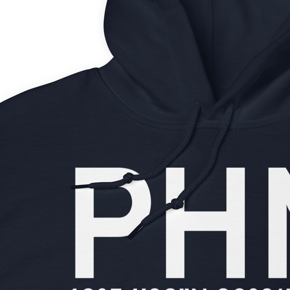 Port Huron (KPHN) Airport Hoodie Sweatshirt 