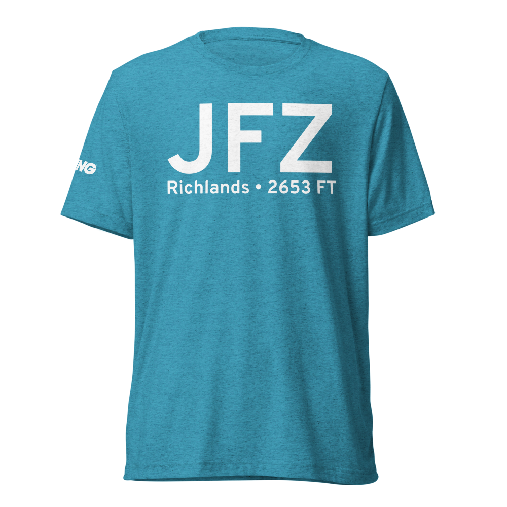 Richlands (KJFZ) Airport Tri-blend T-Shirt 