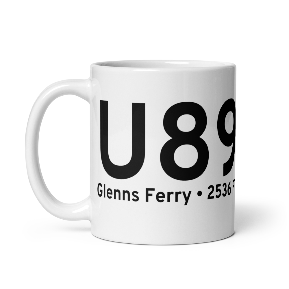 Glenns Ferry (KU89) Airport Mug 