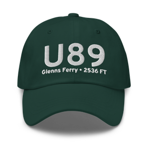 Glenns Ferry (KU89) Airport Hat