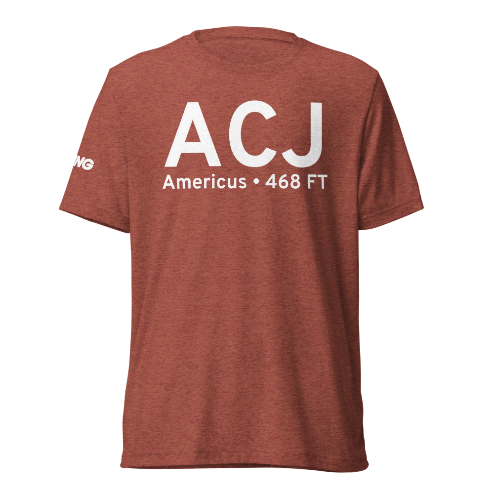 Americus (KACJ) Airport Tri-blend T-Shirt 