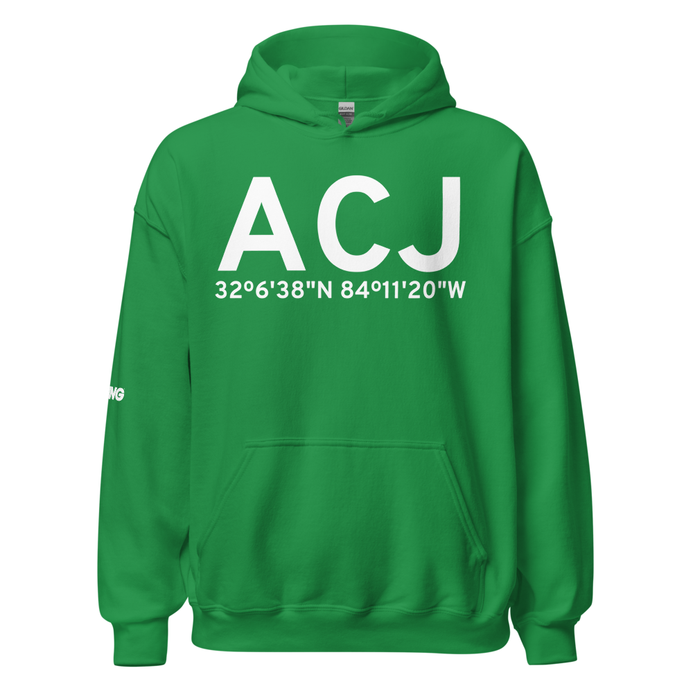 Americus (KACJ) Airport Hoodie Sweatshirt 