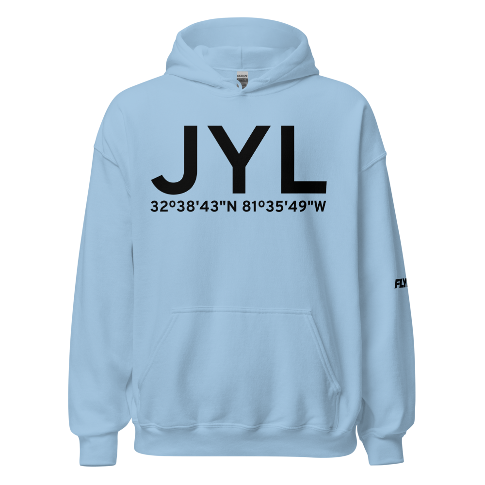 Sylvania (KJYL) Airport Hoodie Sweatshirt 
