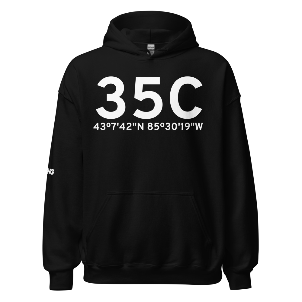 Rockford (35C) Airport Hoodie Sweatshirt 
