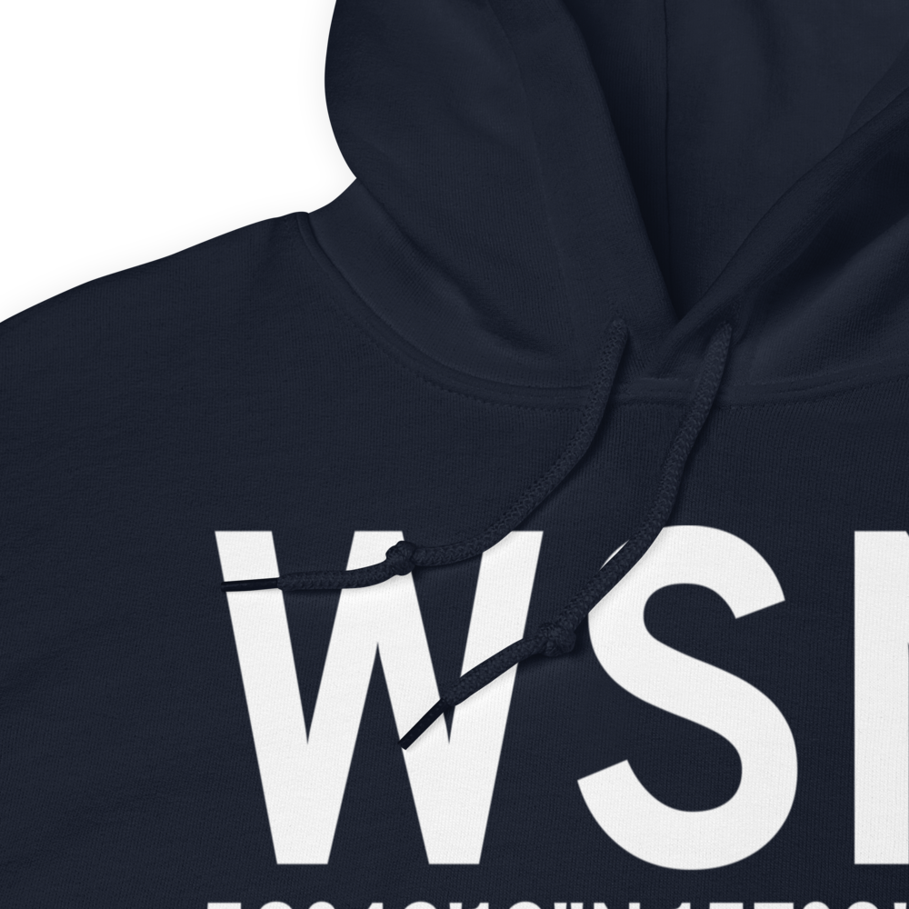 South Naknek (PFWS) Airport Hoodie Sweatshirt 