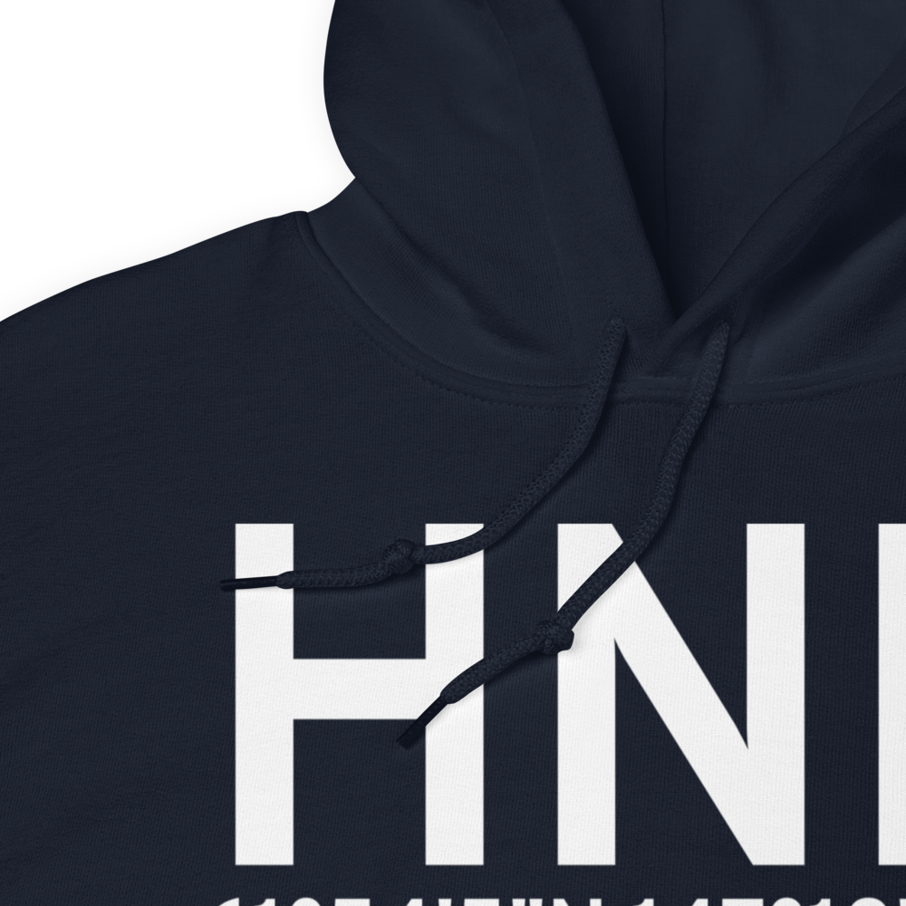 Tahneta Pass Lodge (HNE) Airport Hoodie Sweatshirt 