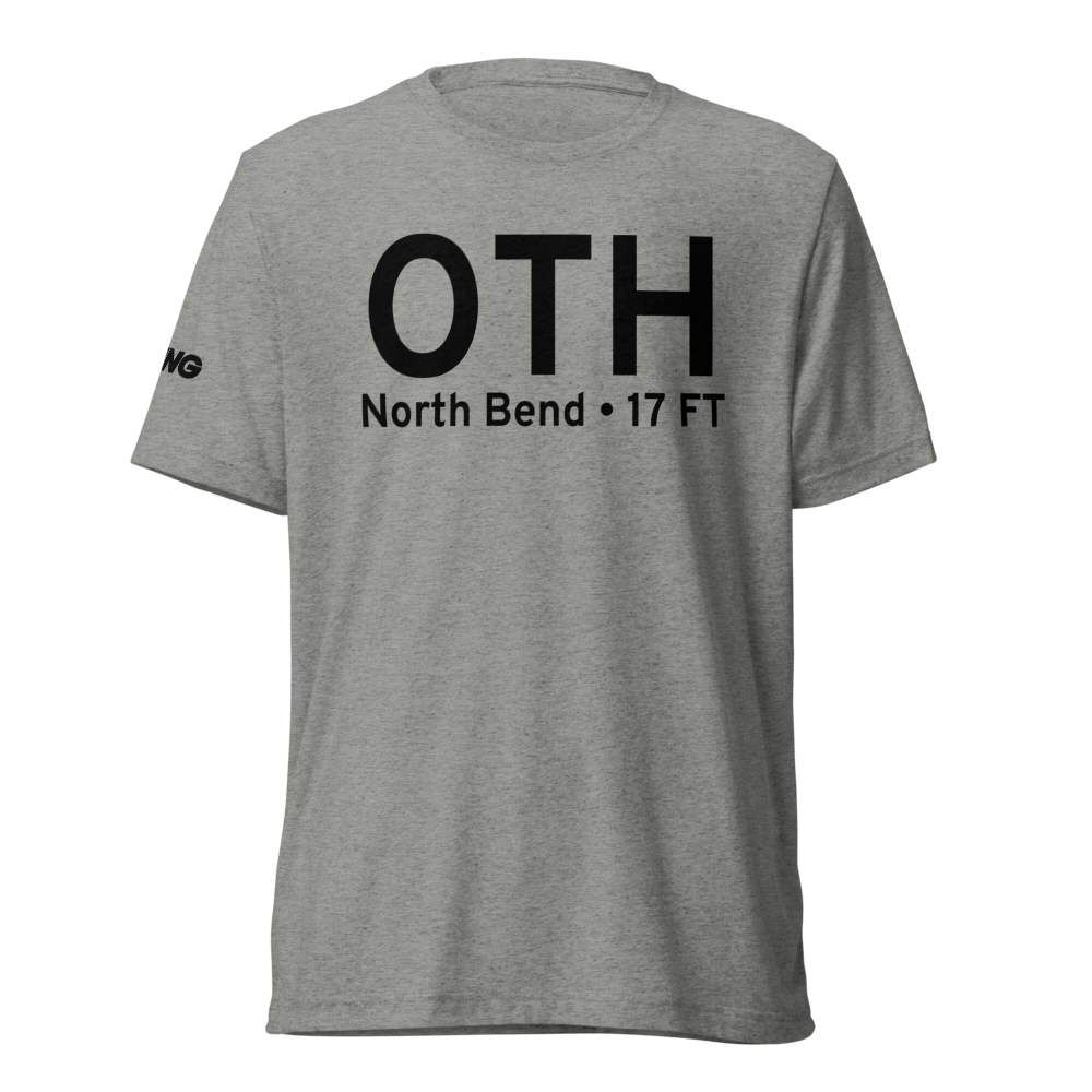 North Bend (KOTH) Airport Tri-blend T-Shirt 