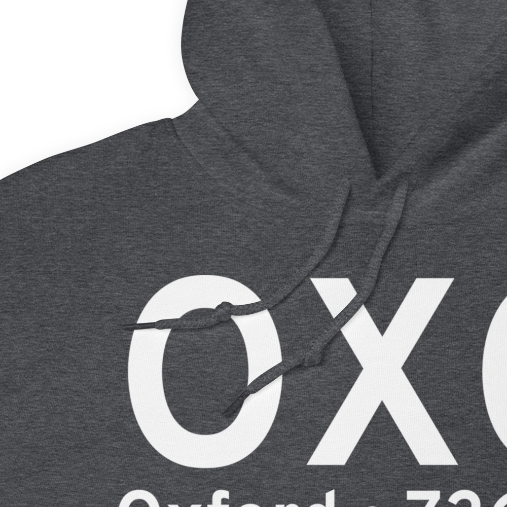 Oxford (KOXC) Airport Hoodie Sweatshirt 